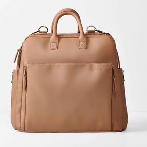 Ayla Diaper Bag Full Size Light Brown